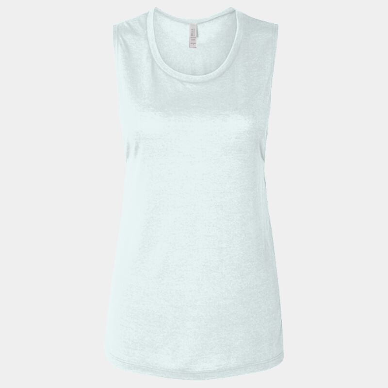 Ladies' Flowy Scoop Muscle Tank Thumbnail