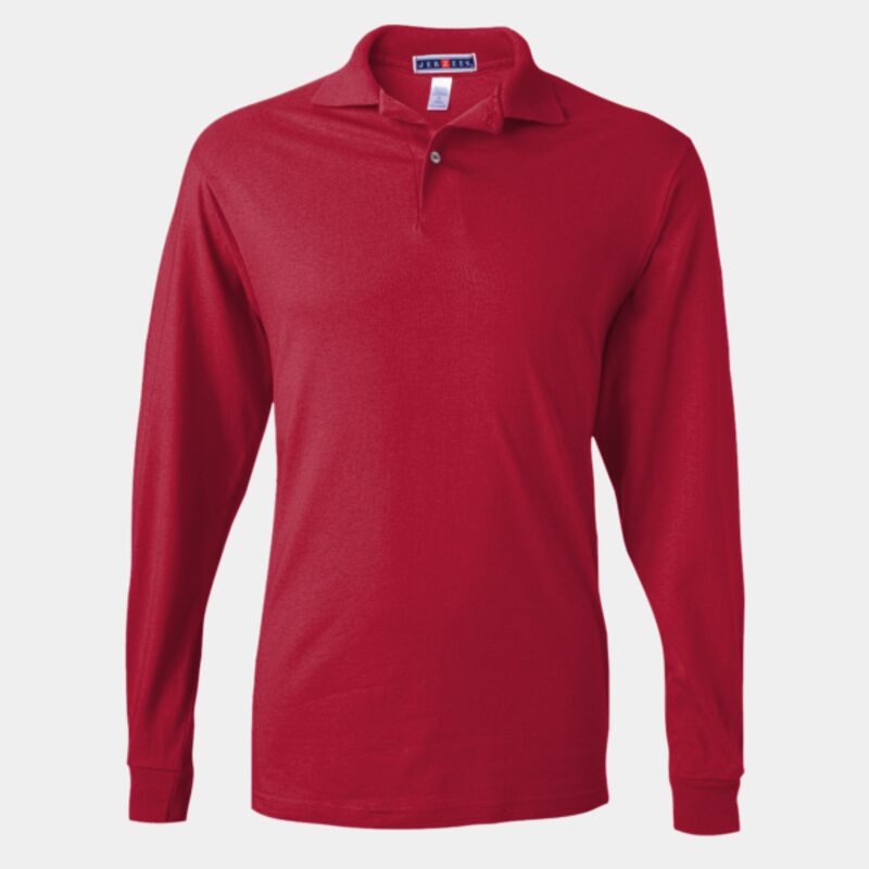 Adult DRI-POWER® ACTIVE Long-Sleeve Jersey Polo Thumbnail