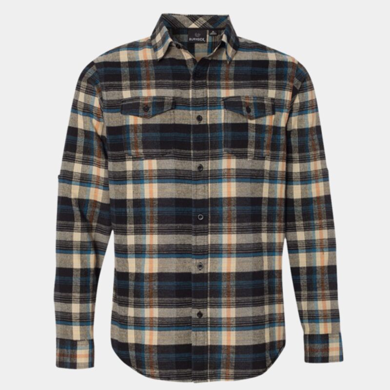 Men's Plaid Flannel Shirt Thumbnail