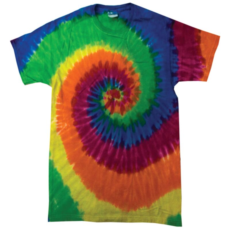 5.4 oz., 100% Cotton Tie-Dyed T-Shirt Thumbnail